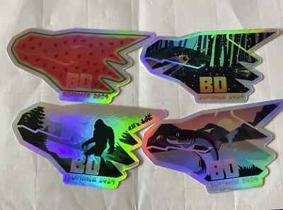 US Bad Dragon Official Merchandise ''Summer 2024 Stickers Pack'' Holographic Ver.