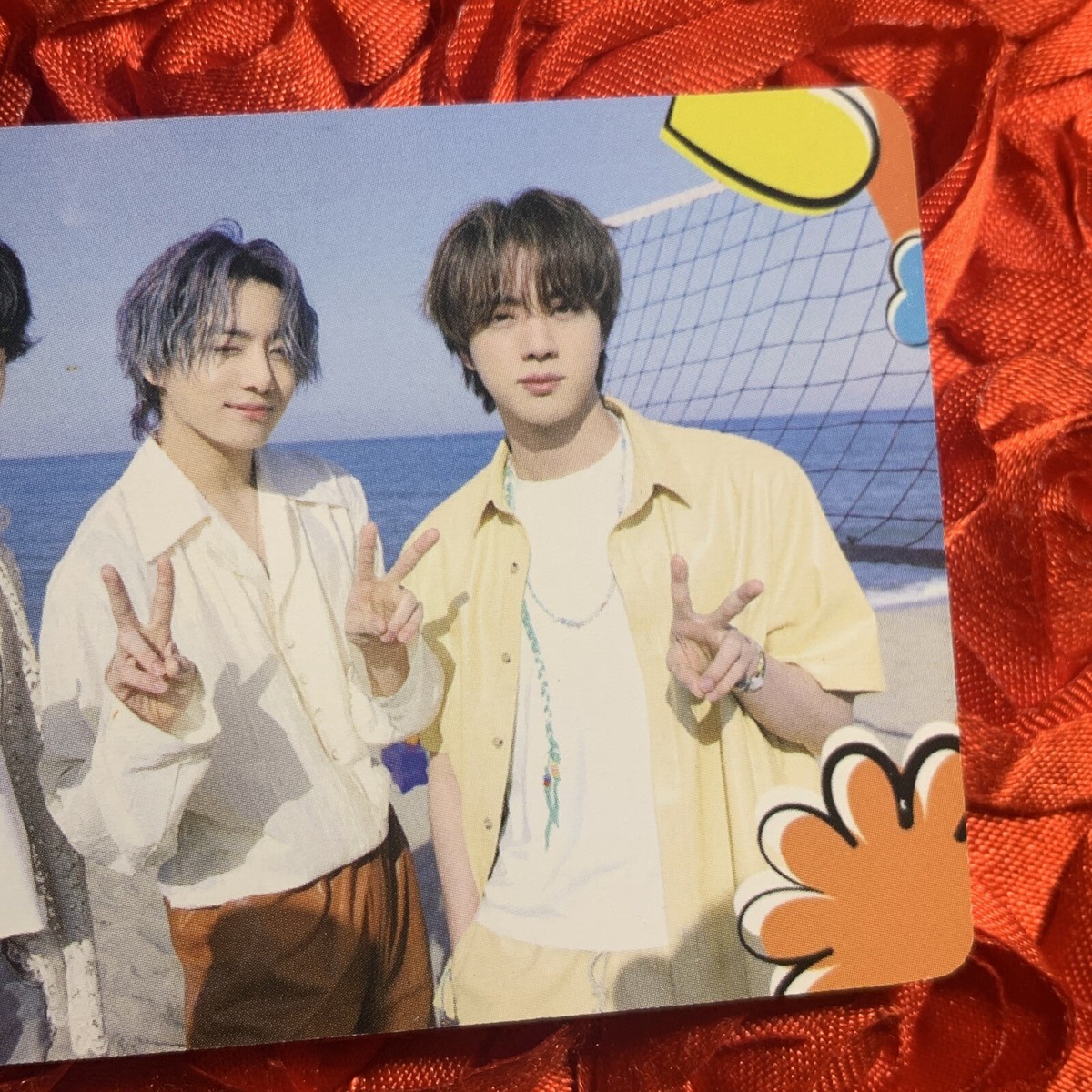 BTS BOY GROUP BUTTER Edition Celeb K-pop Photo Card Beach Boys