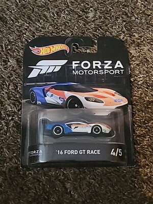 2017 Real Riders - FORZA - 16 Ford GT Race - HOT WHEELS 1:64
