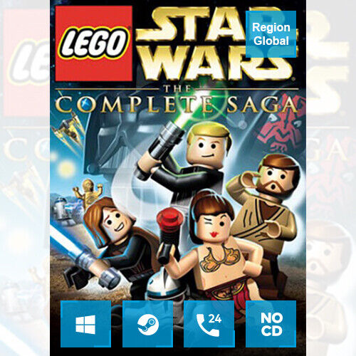 LEGO Star Wars The Complete Saga per PC Gioco Steam Key Region Gratuito - Foto 1 di 1