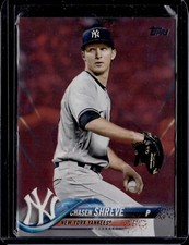 Chasen Shreve 2018 Topps Series 2 Mothers Day Pink Serial #d 31/50 Yankees