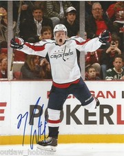 Washington Capitals Michael Latta Signed Autographed 8x10 COA