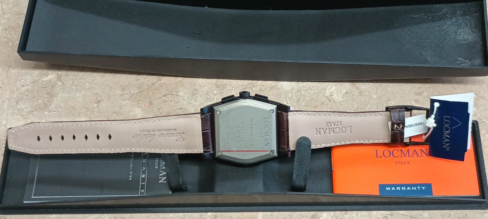 LOCMAN Stealth Watch Titanium Case REF. 209 Quartz - image 4