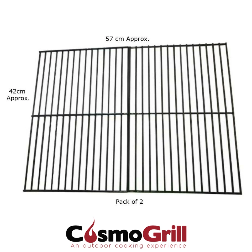 CosmoGrill New XL Smoker Outdoor Cooking Griddle (pack of 2) - Image 2 of 2