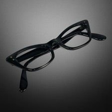 Vintage Cat Eye 46/20 5 1/2 Eyeglass Frames Glasses
