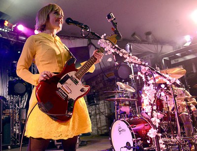 Ritzy Bryan of The Joy Formidable performs at The Interactive Clo - Old Photo