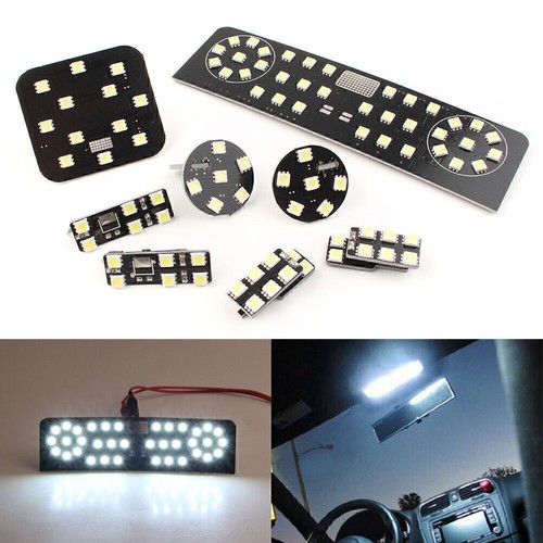 White 88-SMD LED Interior Lights Bulb Fit VW MK6 Fit CC - 第 1/12 張圖片