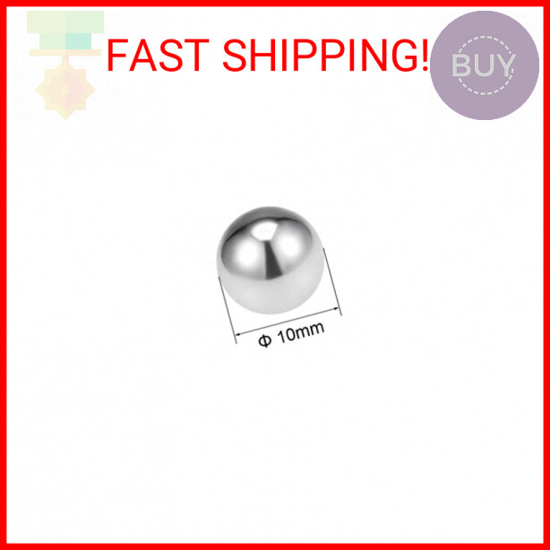 FOCMKEAS 50 PCS 1.2 mm/0.05 Bearing Balls 304 Stainless Steel Solid