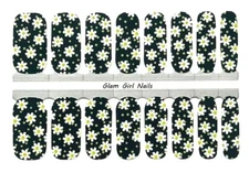 Oh Daisy! Spring Floral Nail polish strips / Nail Wraps / Nail Stickers
