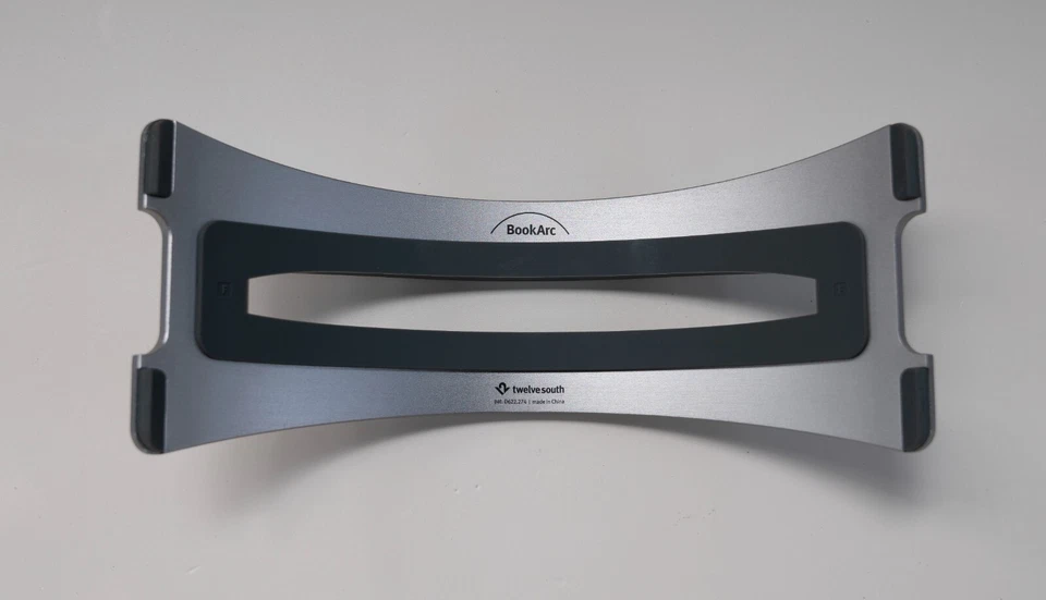 Twelve South BookArc for MacBook | Vertical Laptop Stand Silver - Image 3 of 3