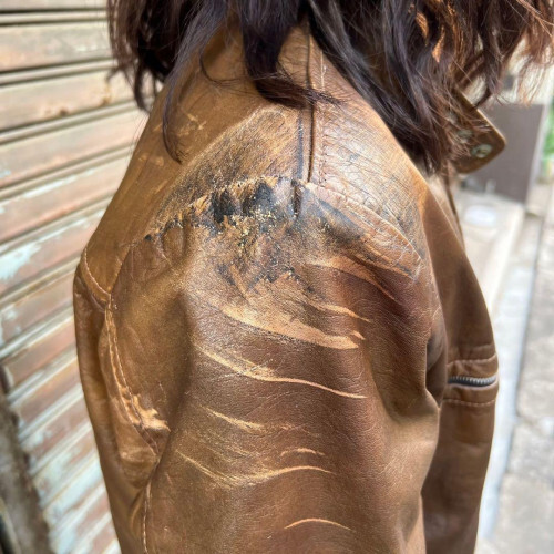 Harley-Davidson Vintage single rider jacket Size S Brown 60s70s