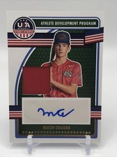 2023 Panini USA Baseball Stars & Stripes Materials Macen Collura #ADPS-MC Auto