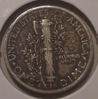 1941-S Mercury Dime 10c San Francisco Mint 90% Silver (#50-2879/30) Winged Cap
