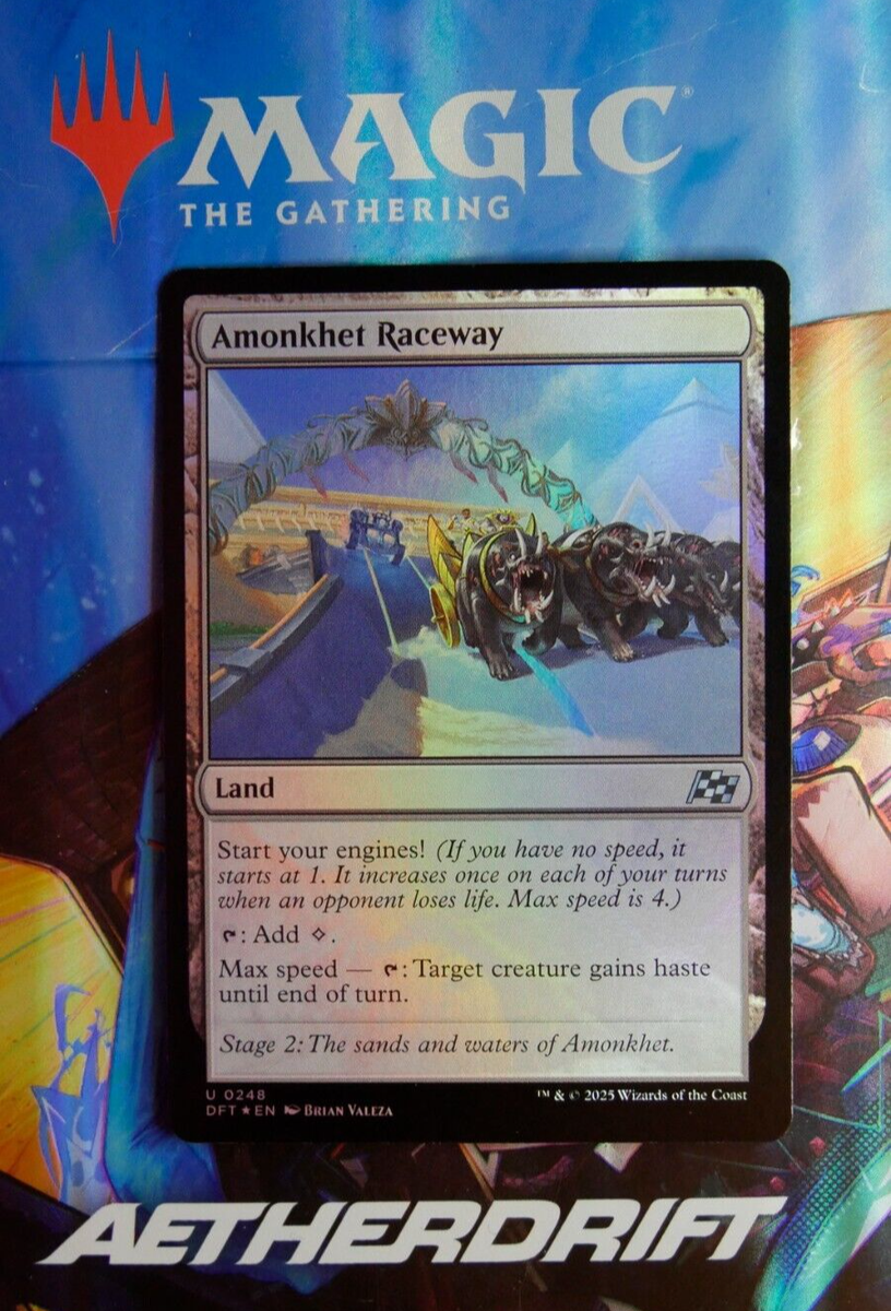 MTG DFT: Amonkhet Raceway (Land) Foil 0248 Aetherdrift | eBay