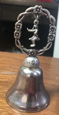 Vintage Hawaiian Luau Dancing Girl Bell