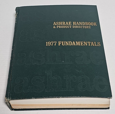 ASHRAE Handbook and Product Directory 1977 - Fundamentals