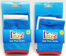 2 Razz Super Soft Baby Face Wash Cloths Tub Time Fun 3 Per Pack - Choose Color
