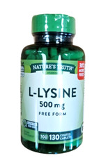 Natures Truth L-Lysine 500 mg, 130 Caplets --