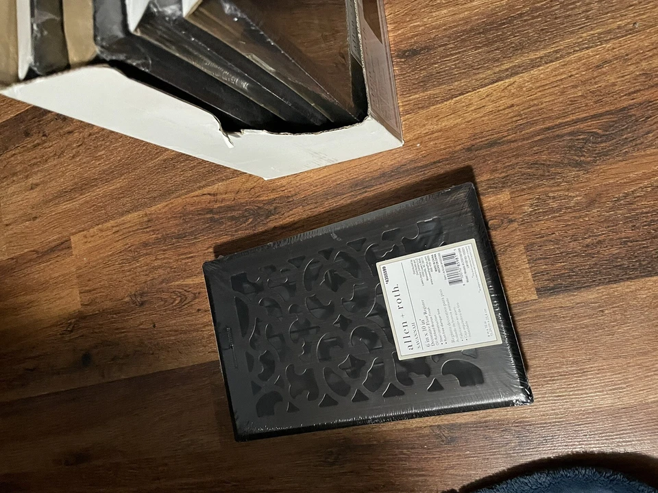 Steel floor register (Oil rubbed bronze) Need Them Gone - Image 2 of 3