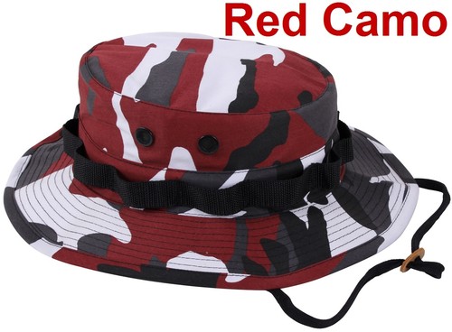 BOONIE HAT Navy Army CAMO Bush Paintball Gulf War Vet OEF OIF Vietnam Cap Camo - Picture 19 of 34