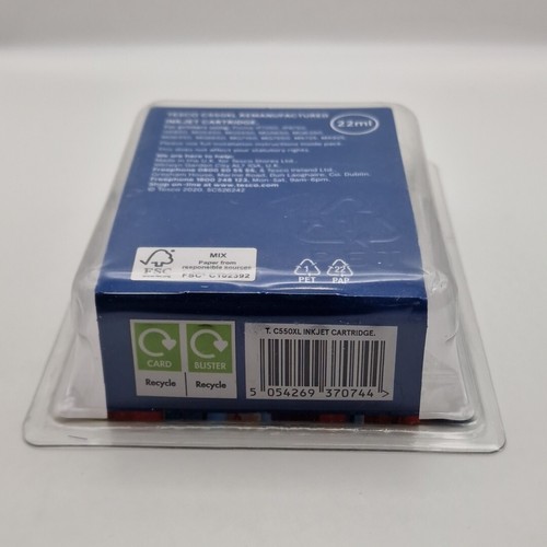 CANON PGI-550 XL Black Tesco Inkjet Cartridge 22ml T.C550XL New & Sealed - Imagen 4 de 7