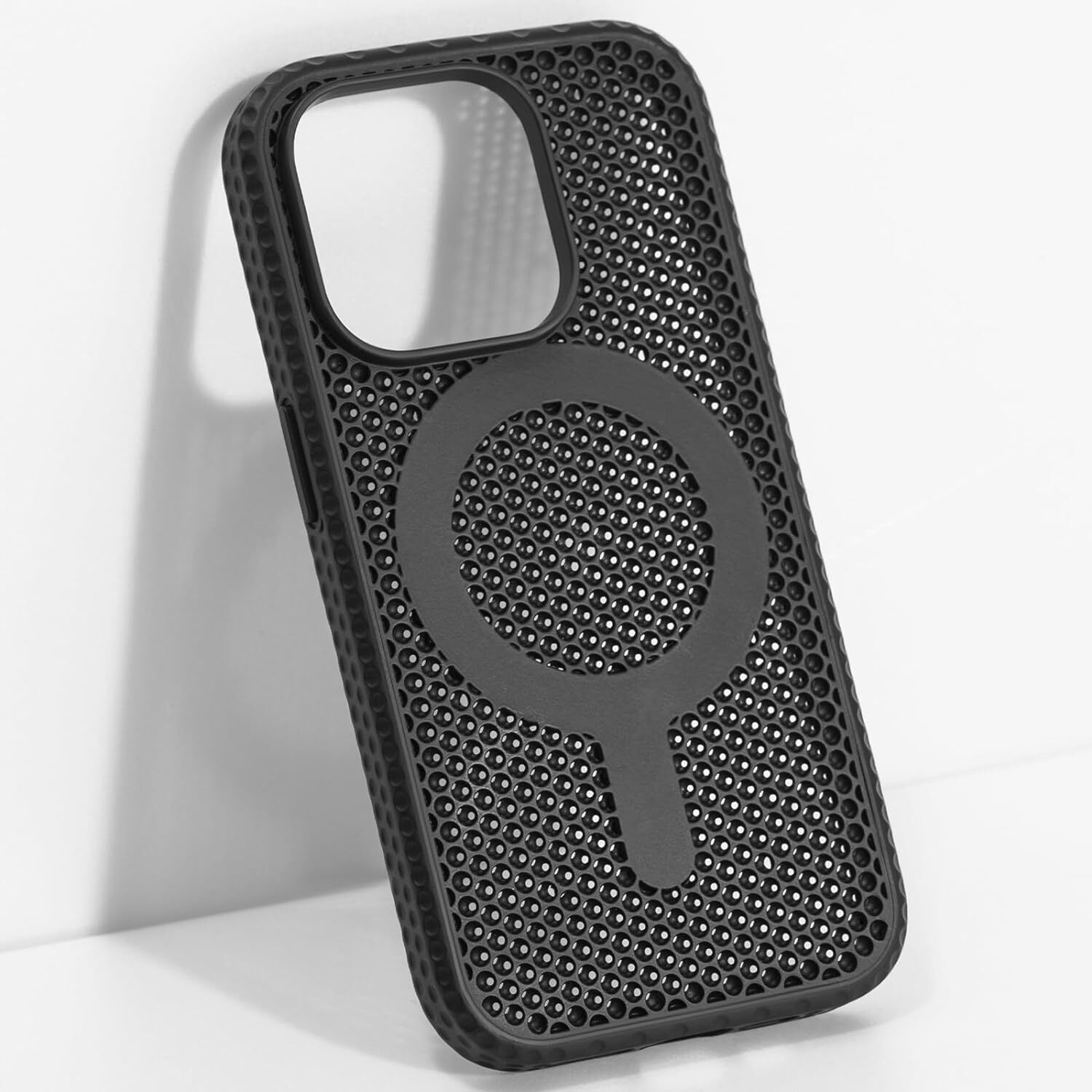 Magnetic iPhone-15-Pro-Max-Case Military-Grade 15 Pro Max-Magnetic, Black