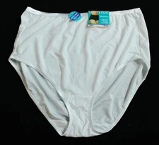Vanity Fair Women's Supreme Stretch Illumination Brief DH3 Star White 3XL NWT