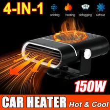 12V 150W Portable Electric Car Heater Heating Fan Defogger Defroster Demister