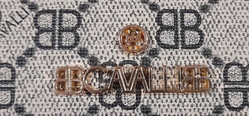 Mini borsa B.Cavalli, tracolla color oro. 12x9x3,5 - Foto 9 di 9