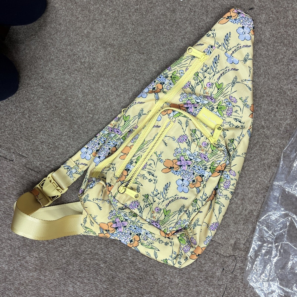 Vera Bradley Reactive Sling Backpack NEW Sunlit Garden | eBay display picture 2