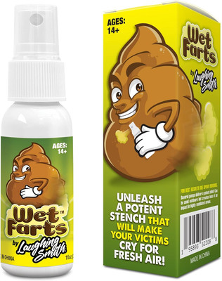 Laughing Smith - Wet Farts - Potent Stink Spray - Extra Strong Stink - Hilarious
