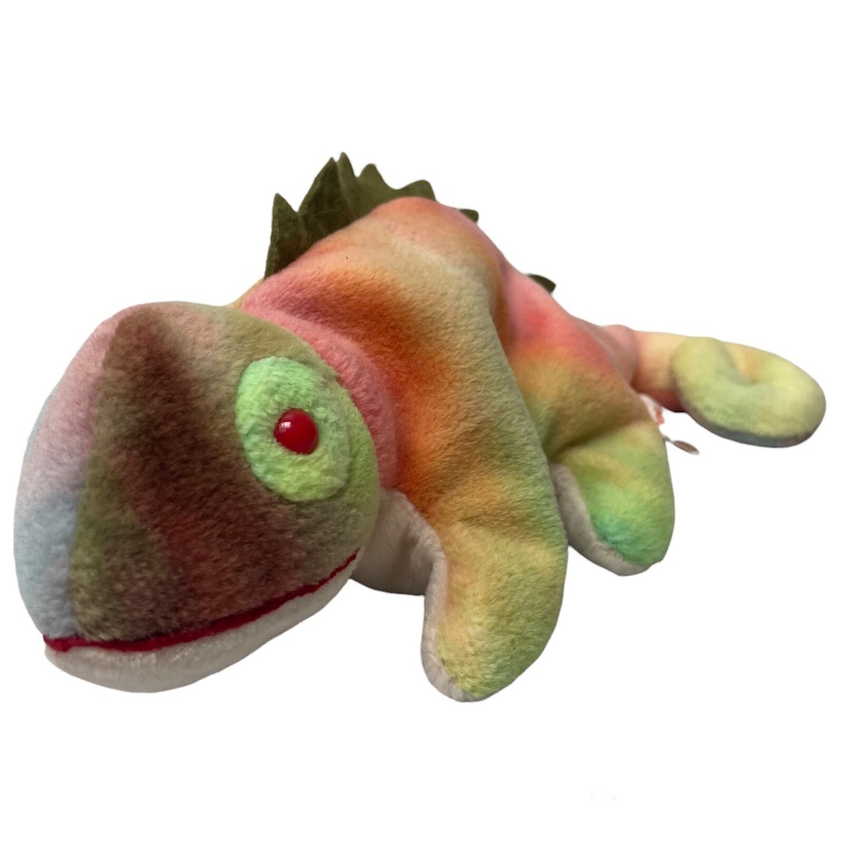 Rare Beanie Rainbow Iguana Beanie Baby Value Hot 1997 Ty Beanie