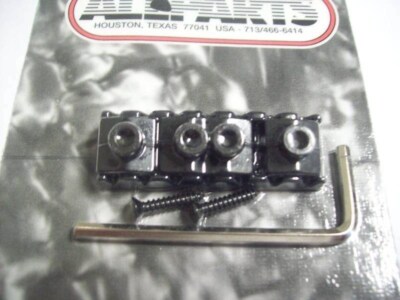 NEW - 7-String Floyd Rose Style Locking Nut, 1-7/8'' - BLACK