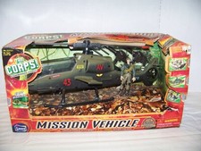 Helicóptero de ataque vehículo misión Lanard the Corps. Completo 2004. ¡Raro!