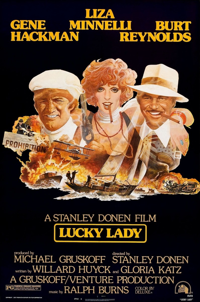 Lucky Lady movie poster (b) - 11 x 17 inches - Liza Minnelli, Burt