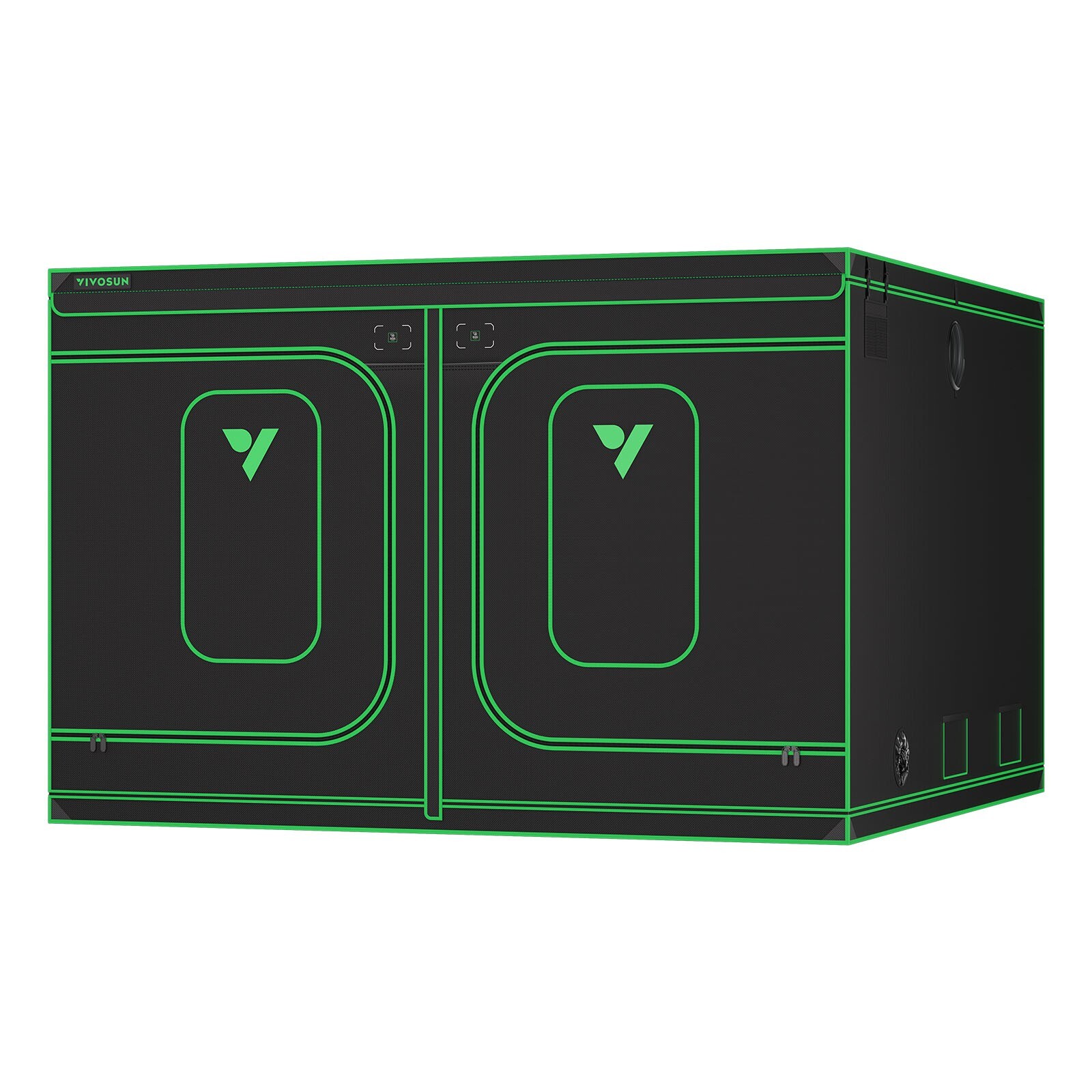 VIVOSUN P108 Advance 10x10ft Indoor Grow Tent 2000D Hydroponic Plants Mylar Room