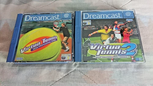 Virtua Tennis 1 & 2 - Sega Dreamcast PAL Complete with Instructions. MINT
