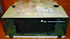 AFL Telecommunications C211799-W White 5RU Optical Splice Shelf with 6 Drawers