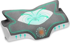 Elviros Cervical Memory Foam Pillows for Neck and Shoulder Pain