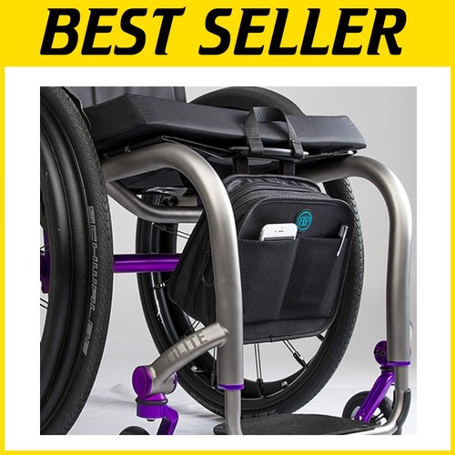 Convenient Wheelchair Mobility Bag – Machine-Washable with Zippered Compartments