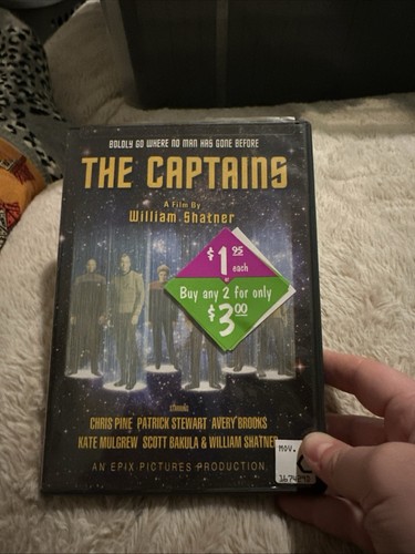 The Captains (DVD,2011) William Shatner - Picture 1 of 4