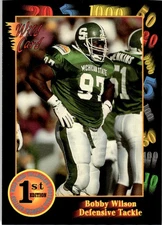 1991 Wild Card Draft Bobby Wilson Rookie #102