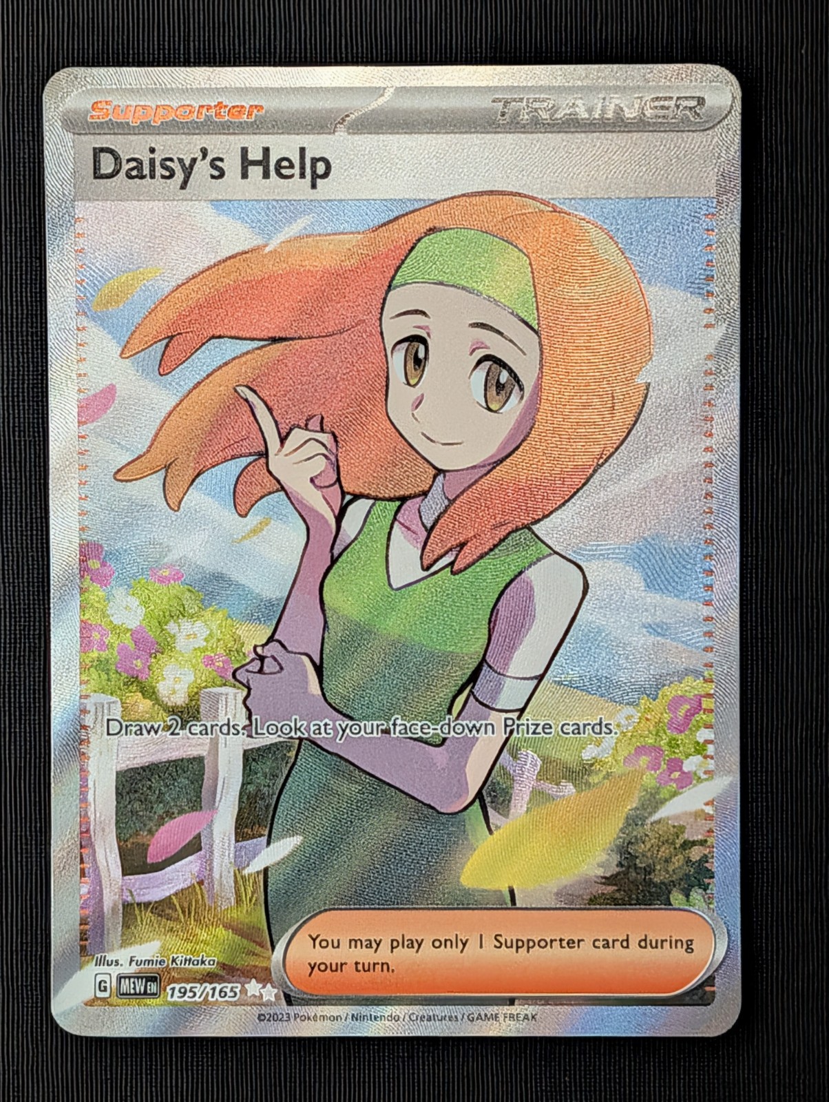 Daisy's Help 195/165 SV Scarlet & Violet 151 Pokemon TCG NM