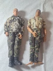 Set Of 2 Vintage 1990s GI Joe Action Figures Pawtucket & Soldier In Camo Outfit