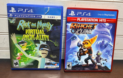 PS4 Ratchet & Clank & Rick & Morty virtual Rick-ality (PlayStation 4, 2016)