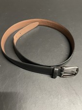 Black Dress Leather Belt