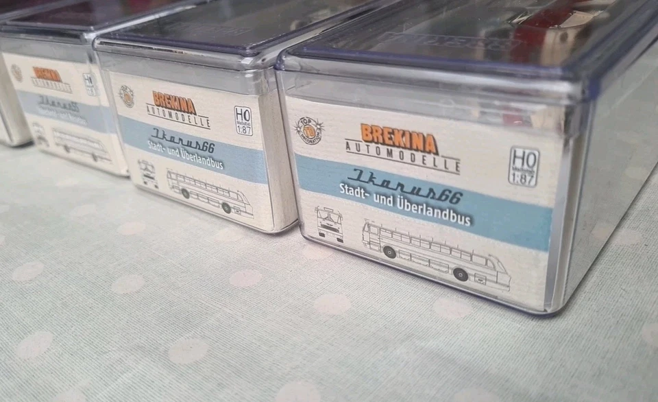 Brekina Ikarus55/66 Überlandbus Konvolut H0 1:87 - Bild 2 von 2