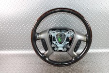 07-14 Yukon Black Woodgrain Leather Heated Steering Wheel Cruise Factory Oem Wty