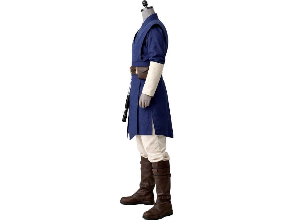 Inspired By Star Wars Obi Wan jedi tunic complete costume with custom made belt - Image 3 of 4