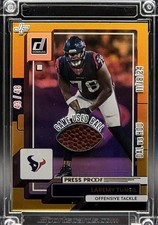 Jersey Fusion 2025 Game Dated Ball Stars Laremy Tunsil Press Proof Texans(43/48)
